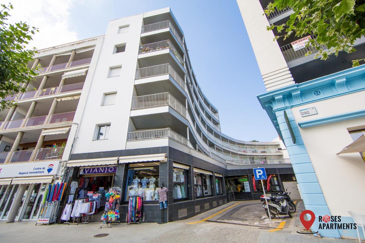 Roses Apartments Tropical Loft Vista Mar Lateral Eksteriør billede